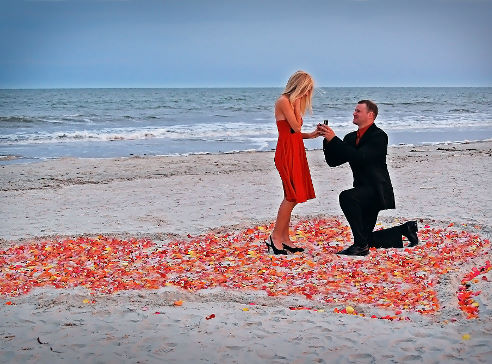 Предложение руки и сердца